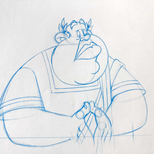 ASTERIX : Tumulus Original animation drawing (1993)