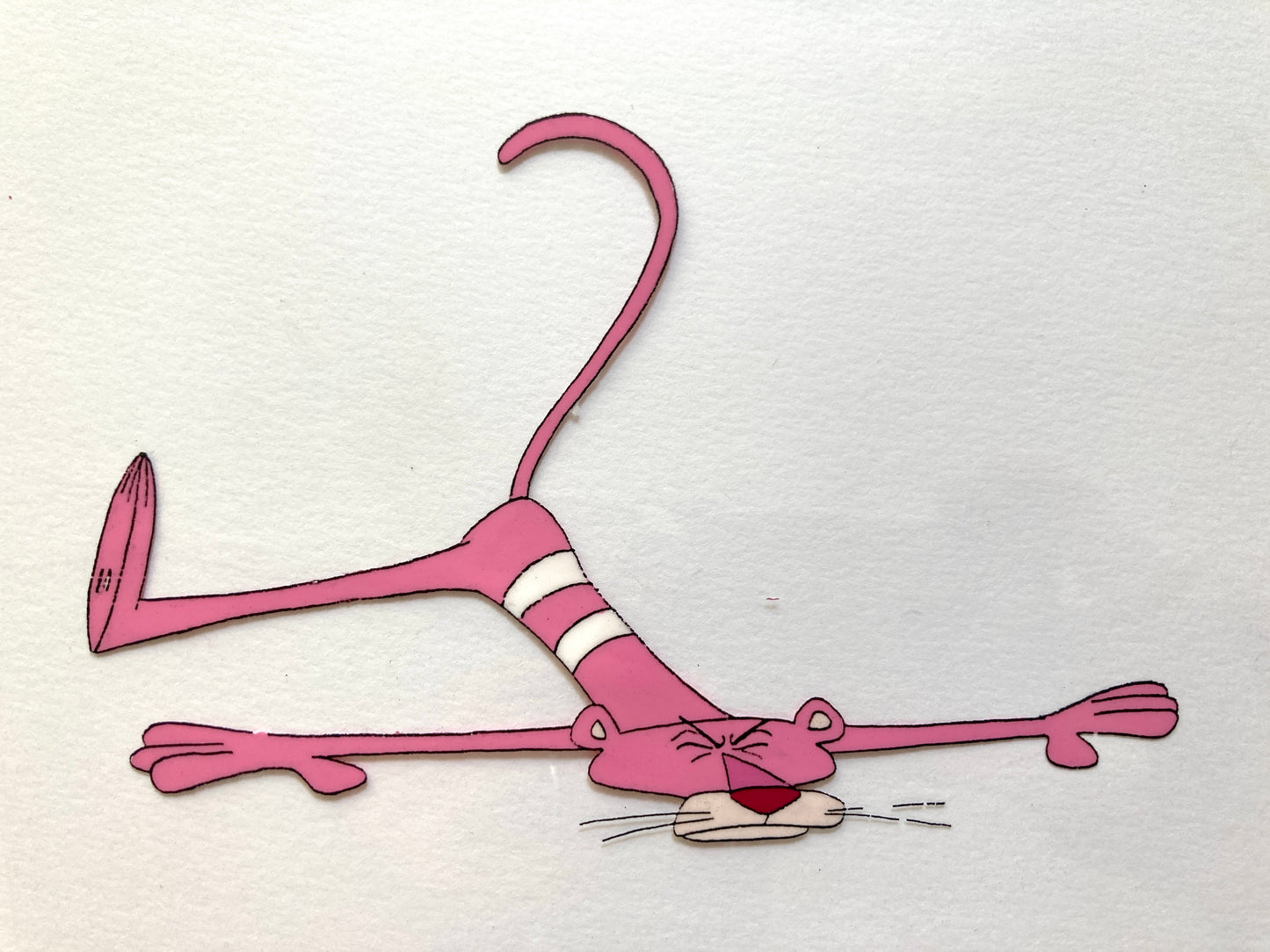 The Pink Panther Original Production Lot of Animation Cels and Drawing (Tv show 1970s). For sale on FLIP Gallery