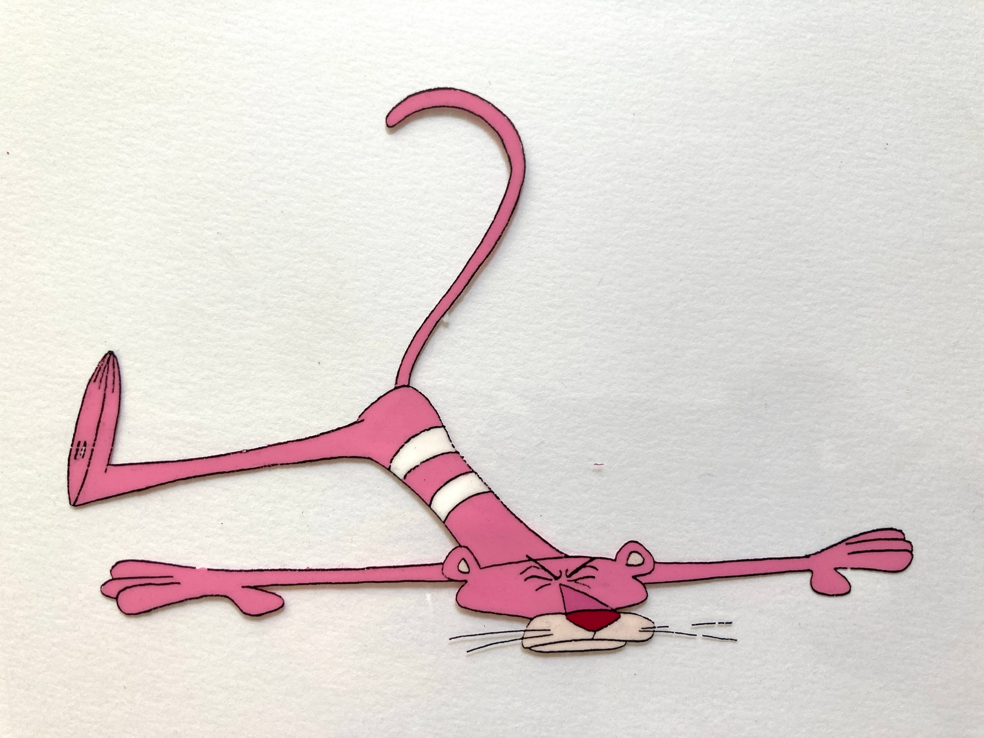 The Pink Panther Original Production Lot of Animation Cels and Drawing (Tv show 1970s). For sale on FLIP Gallery
