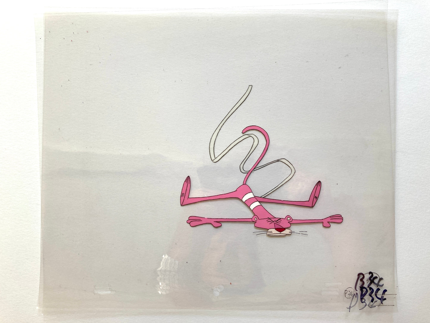 The Pink Panther Original Production Lot of Animation Cels and Drawing (Tv show 1970s). For sale on FLIP Gallery
