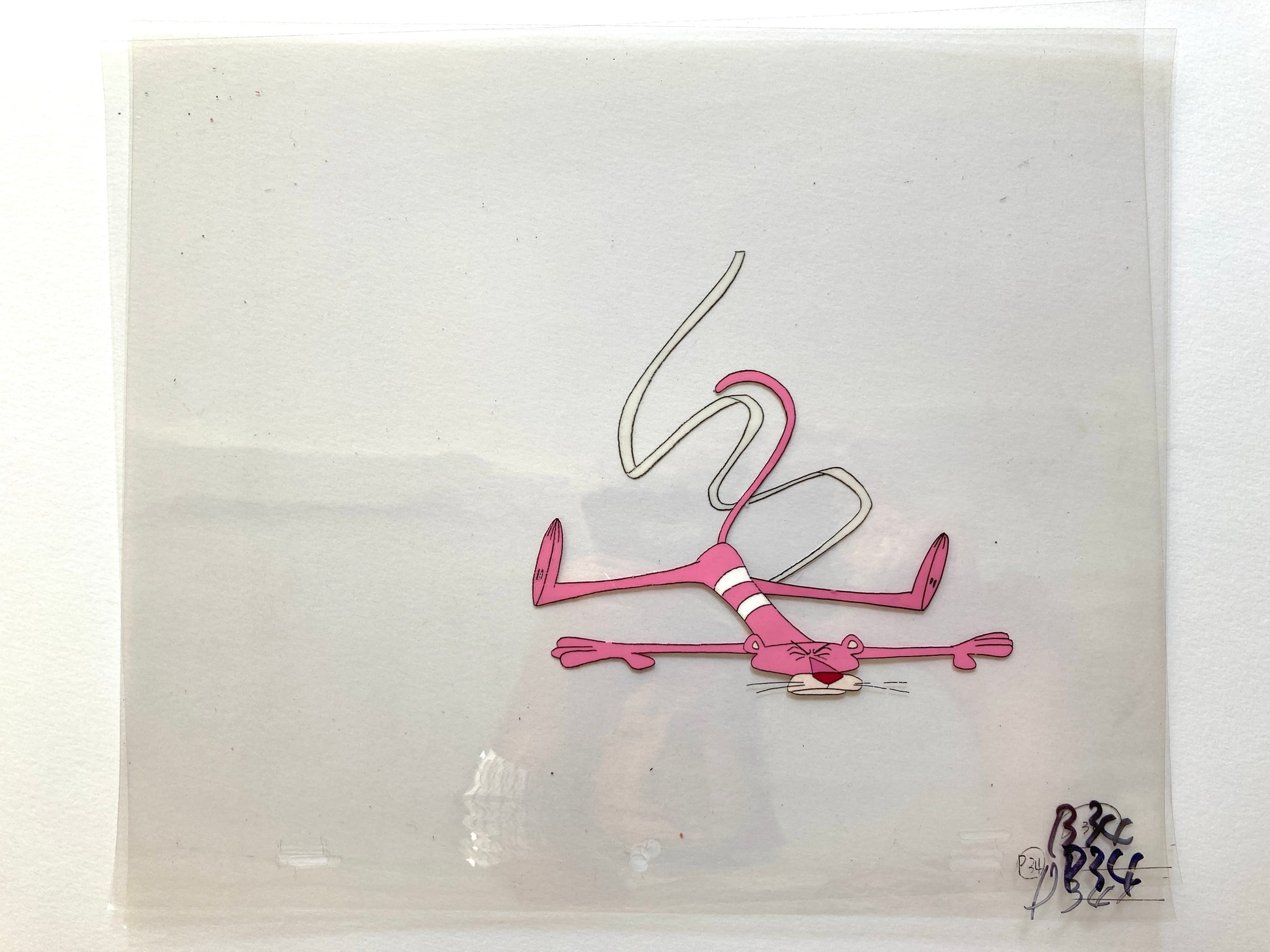 The Pink Panther Original Production Lot of Animation Cels and Drawing (Tv show 1970s). For sale on FLIP Gallery
