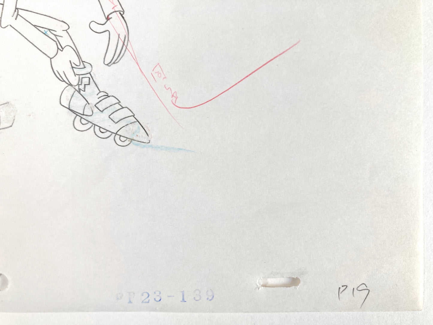 THE PINK PANTHER : Original Animation Drawing (MGM, 1980's)