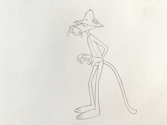 THE PINK PANTHER : Original Animation Drawing (MGM, 1980's)