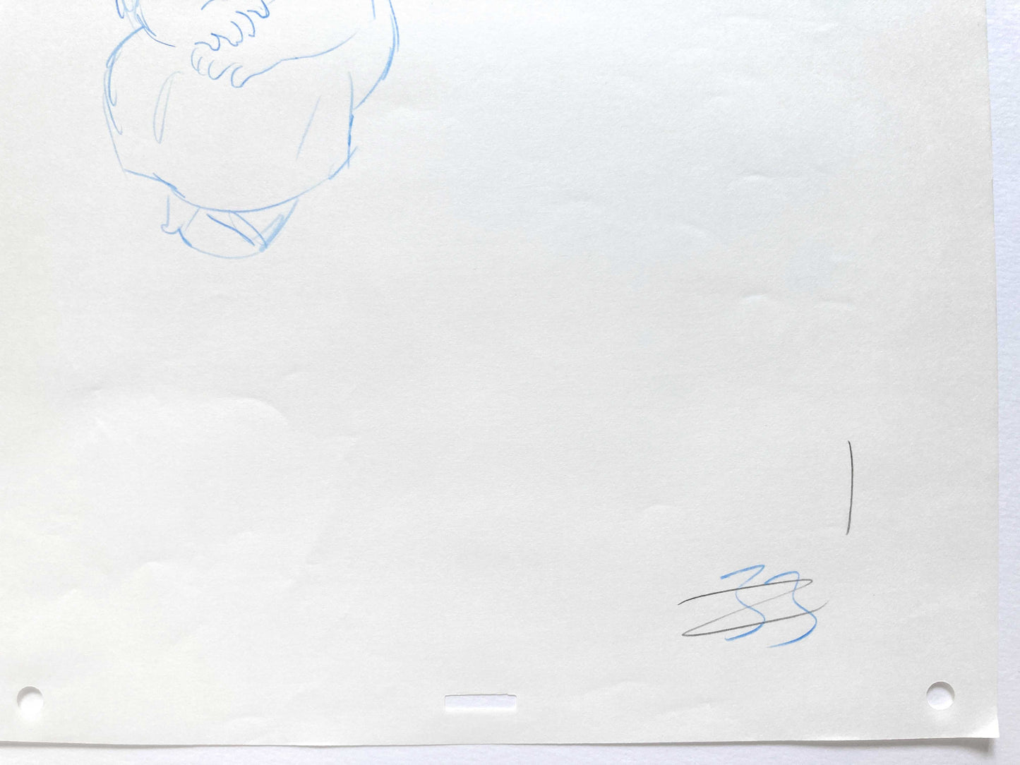 LILO & STITCH : Lilo Original Production Drawing (Walt Disney, 2002)