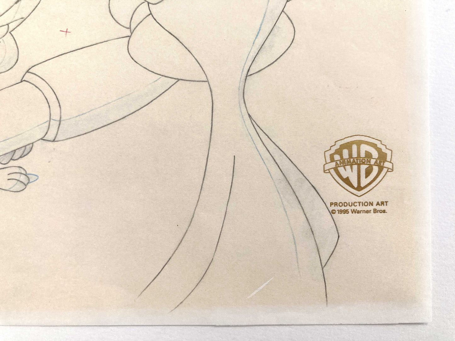 BRAIN MEETS BRAWN (Animaniacs) : Original animation drawing (1993)
