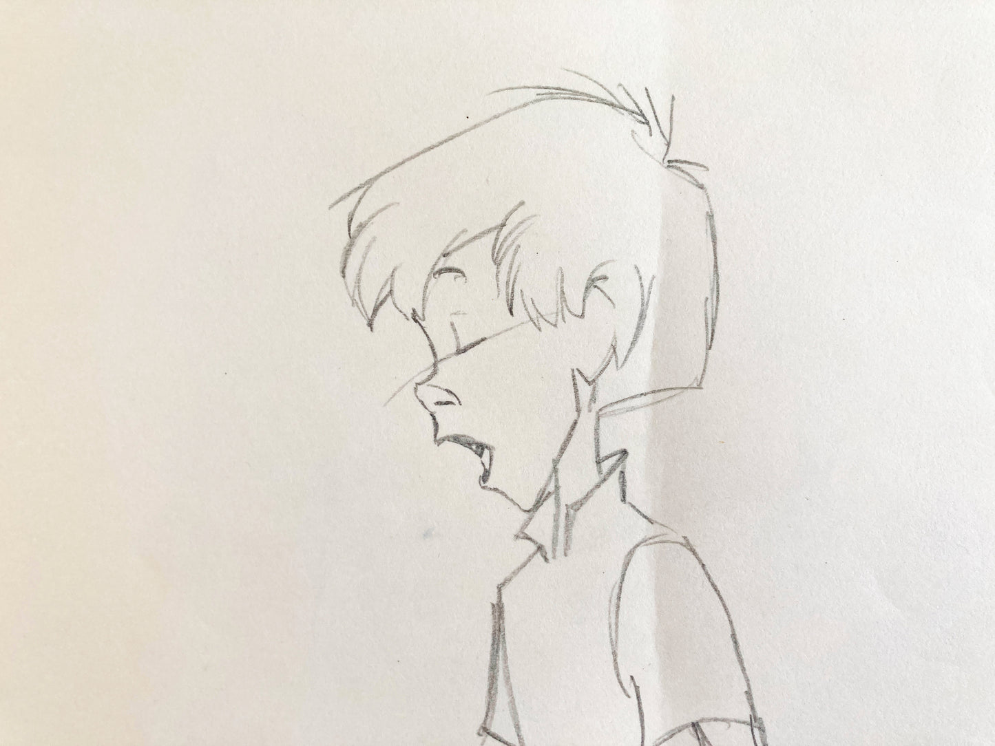 THE SWORD IN THE STONE : Arthur Original Animation Drawing (Walt Disney, 1963)