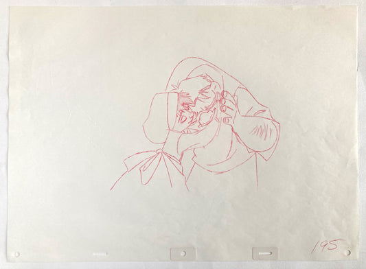 THE HUNCHBACK OF NOTRE DAME : Original Animation Drawing of Quasimodo (Walt Disney, 1996)
