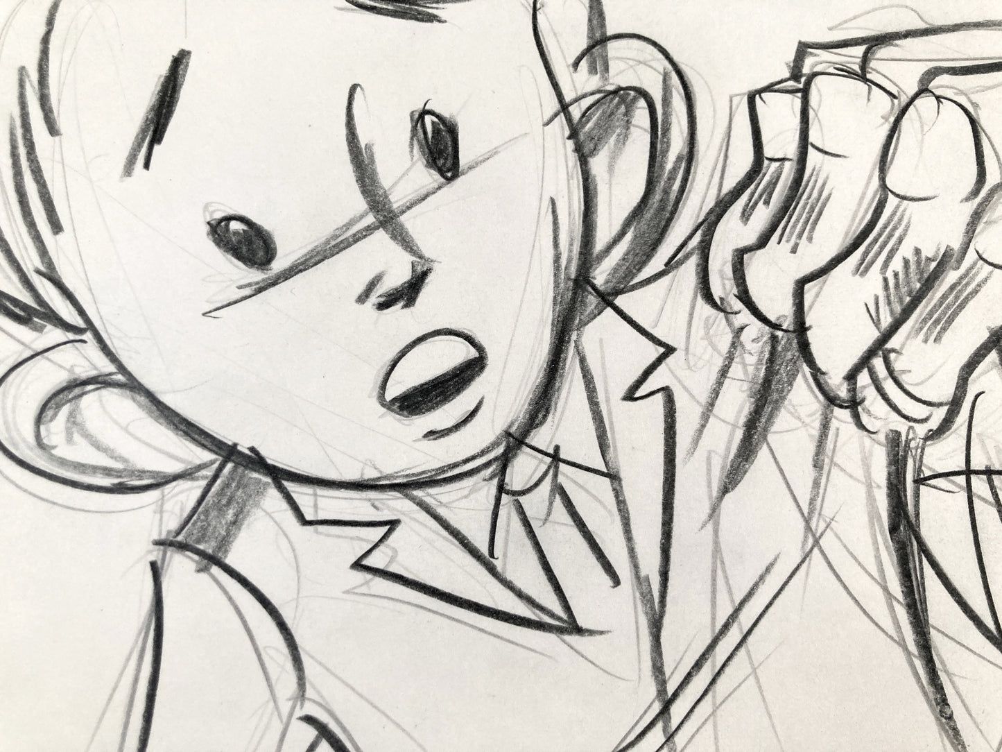 James and the Giant Peach Signed Original Storyboard Drawing (Walt Disney, 1996). For sale on FLIP Gallery