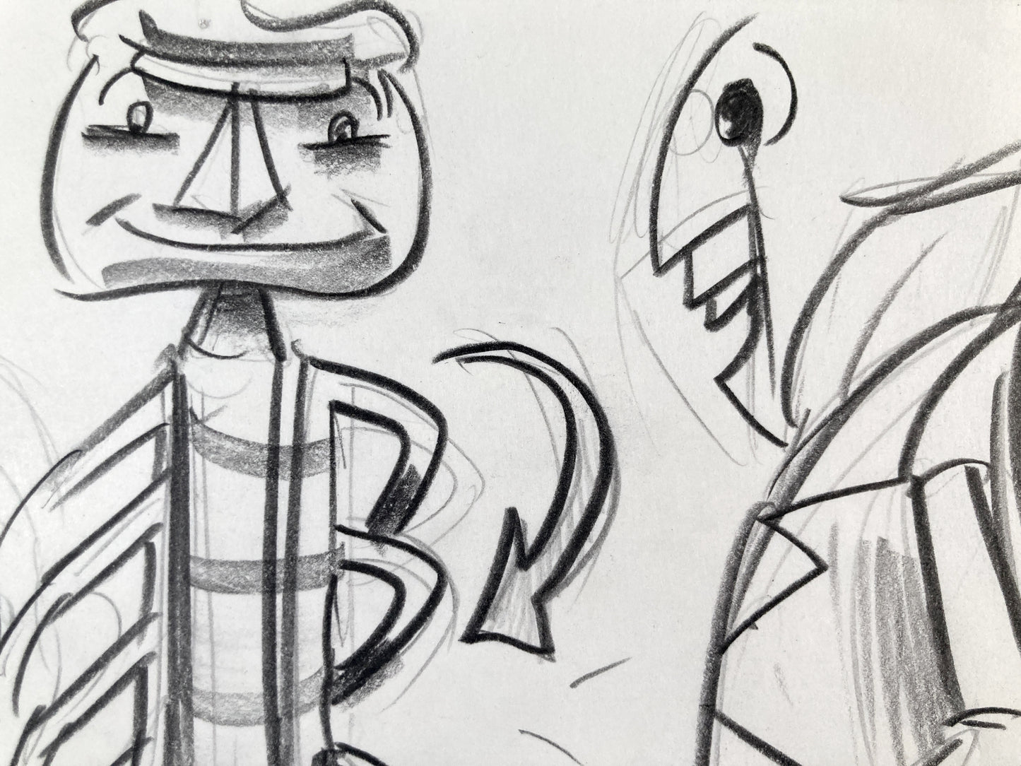 James and the Giant Peach - Signed Original Production Used Storyboard Drawing (Walt Disney, 1996). For sale on FLIP Gallery