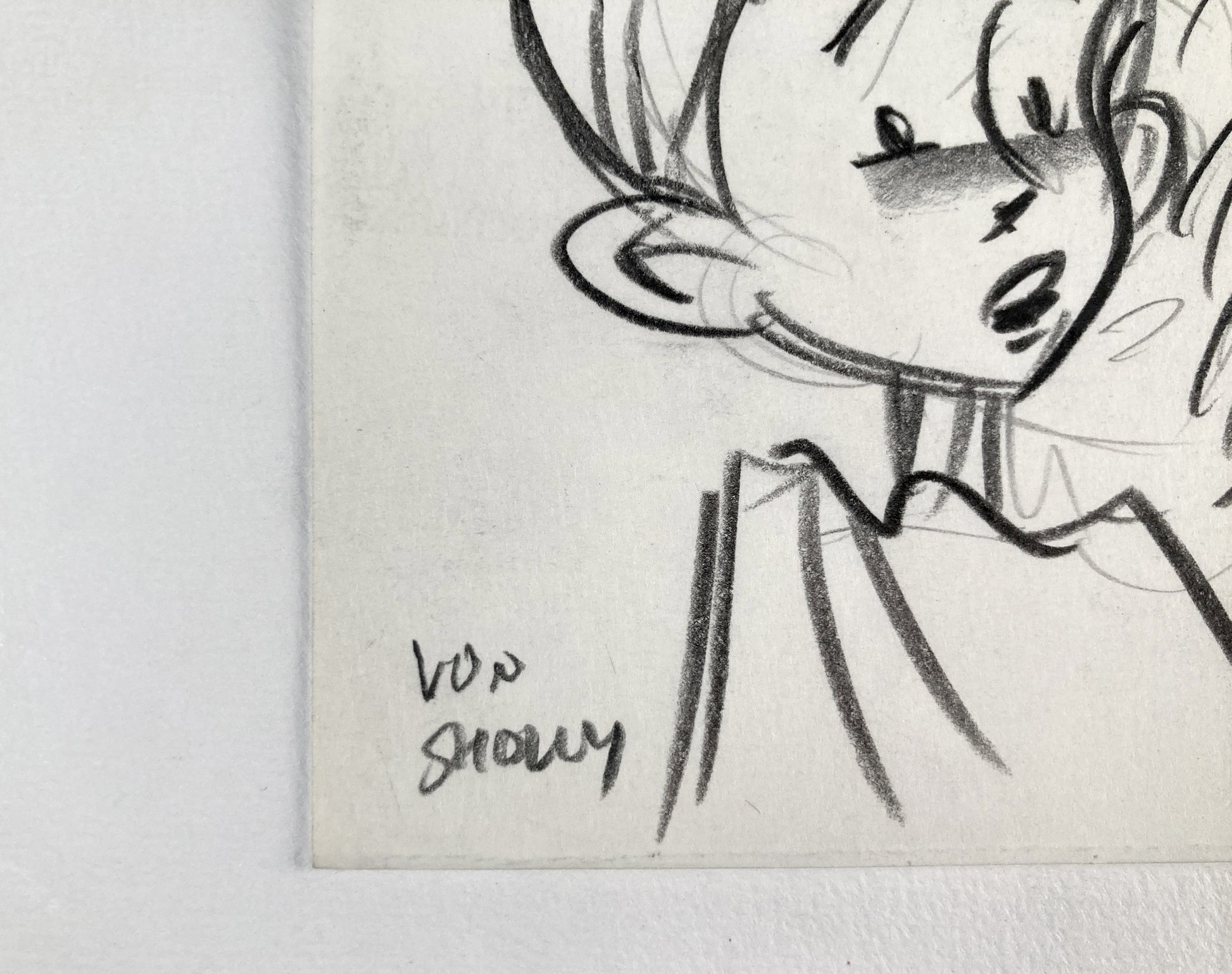 James and the Giant Peach - Signed Original Production Used Storyboard Drawing (Walt Disney, 1996). For sale on FLIP Gallery