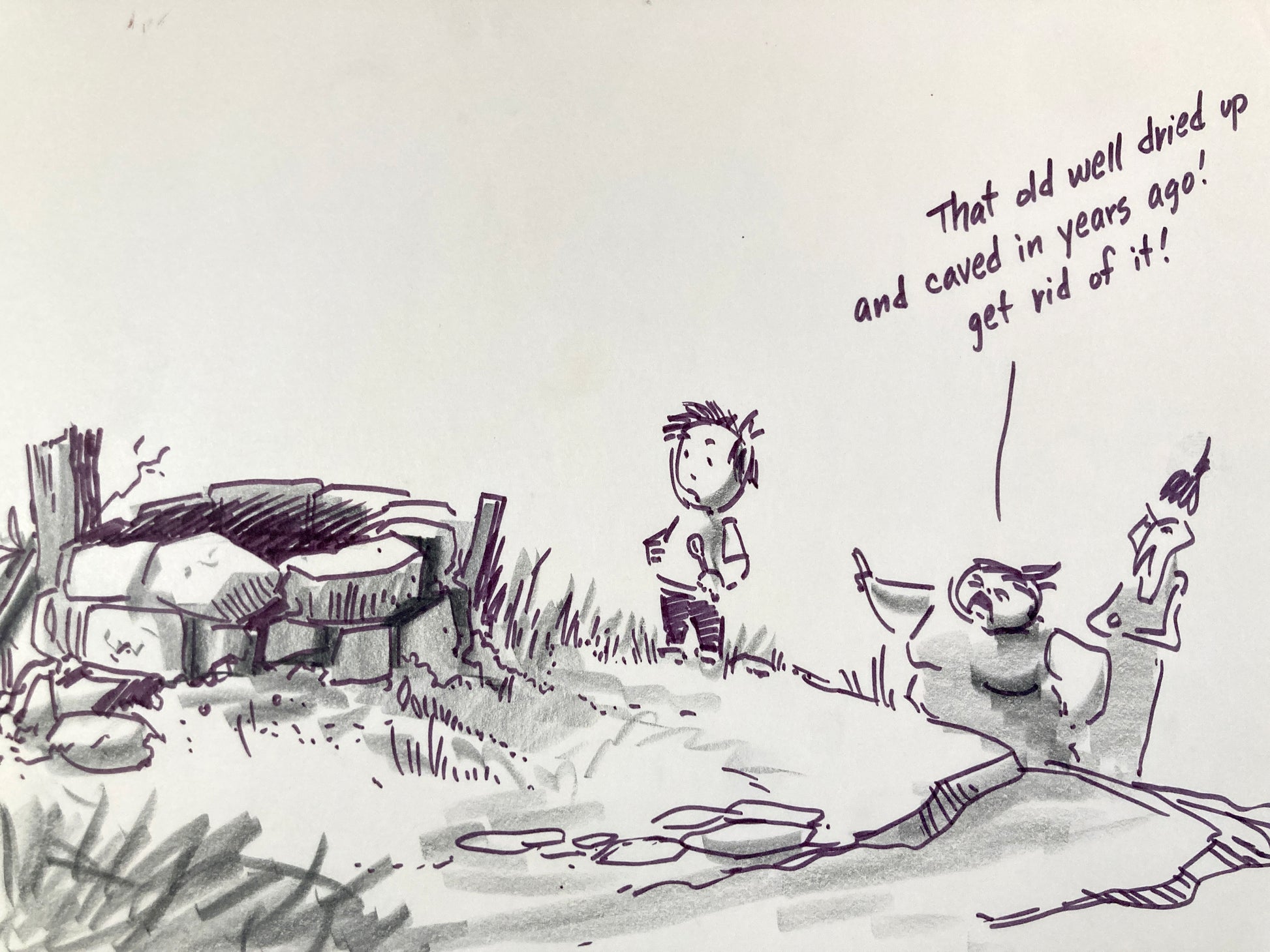 James and the Giant Peach - Original Production Used Storyboard Drawing (Walt Disney, 1996). For sale on FLIP Gallery