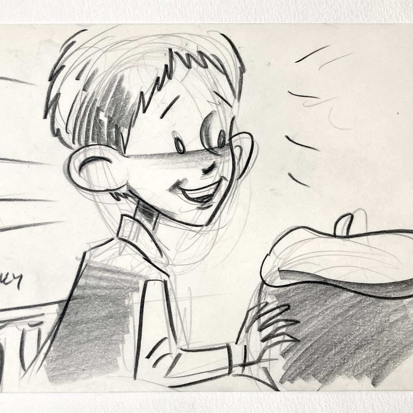 James and the Giant Peach Signed Original Production Used Storyboard Drawing (Walt Disney, 1996). For sale on FLIP Gallery