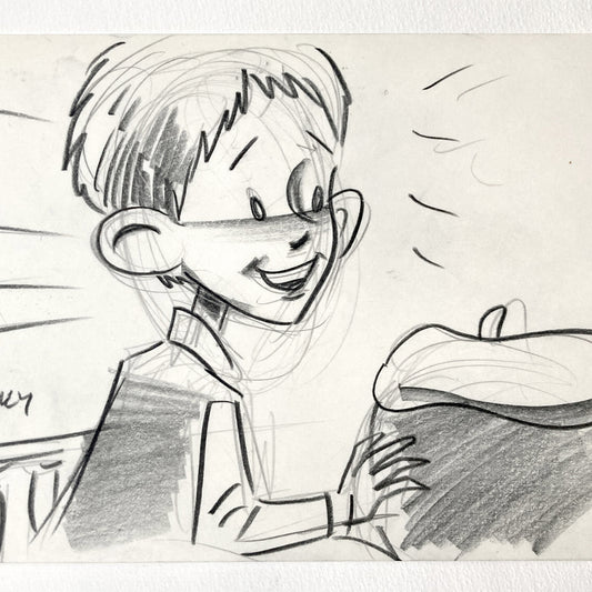 James and the Giant Peach Signed Original Production Used Storyboard Drawing (Walt Disney, 1996). For sale on FLIP Gallery