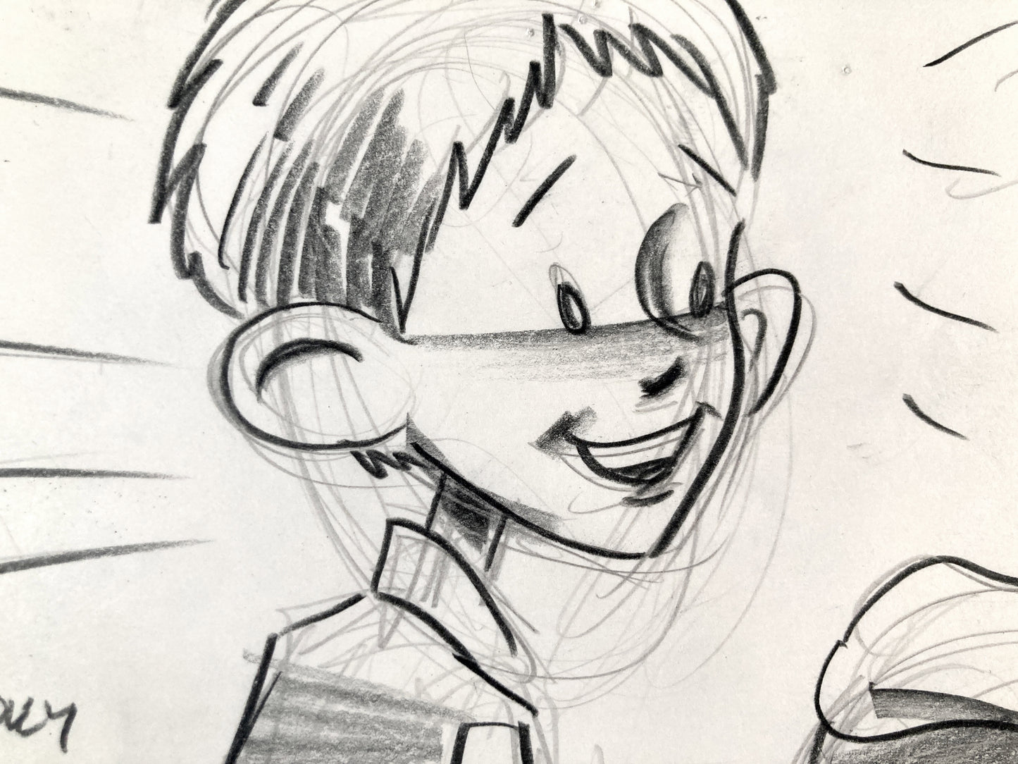 James and the Giant Peach Signed Original Production Used Storyboard Drawing (Walt Disney, 1996). For sale on FLIP Gallery