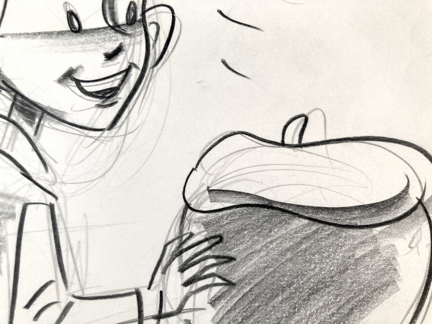 James and the Giant Peach Signed Original Production Used Storyboard Drawing (Walt Disney, 1996). For sale on FLIP Gallery