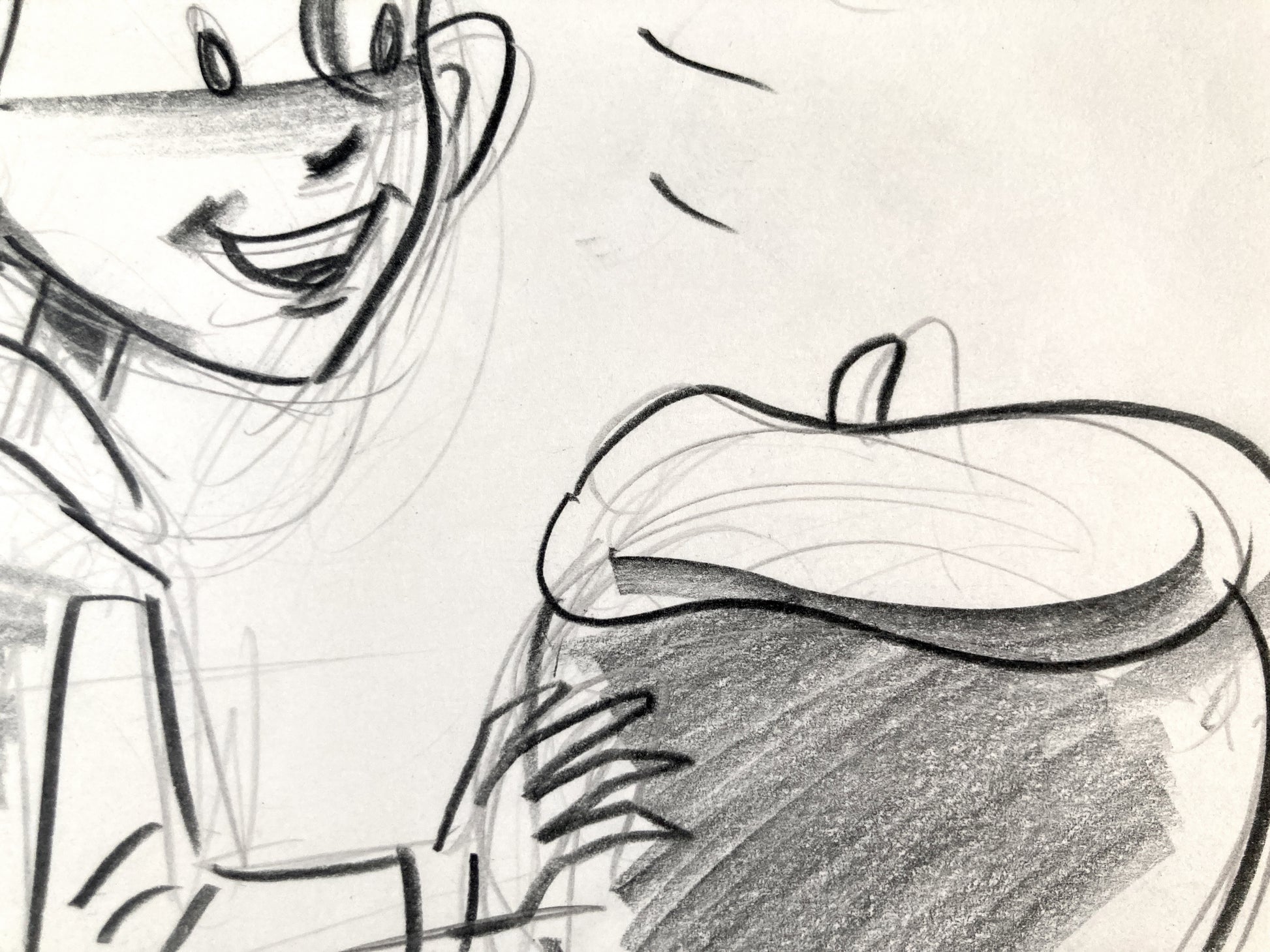 James and the Giant Peach Signed Original Production Used Storyboard Drawing (Walt Disney, 1996). For sale on FLIP Gallery
