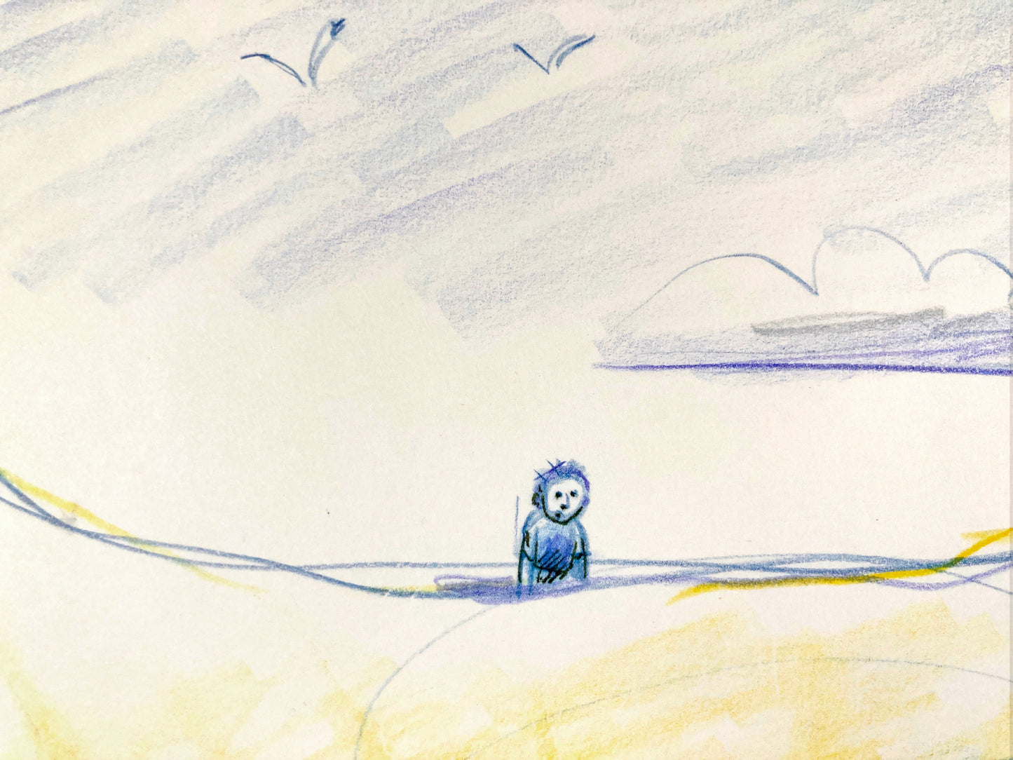 James and the Giant Peach - Original Production Used Storyboard Drawing (Walt Disney, 1996). For sale on FLIP Gallery