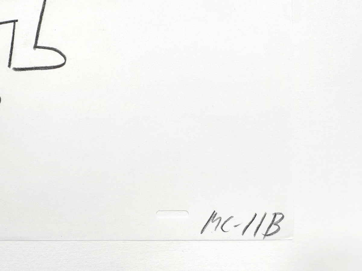 Keith Haring - Original Animation Cel and Matching Drawing « Sesame Street » (1980’s). The meeting of contemporary art and animation art! For sale on FLIP Gallery