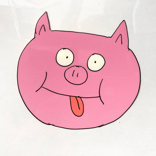 Keith Haring: Original Animation Cel «Sesame Street» (1980’s). The meeting of contemporary art and animation art. For sale on FLIP Gallery