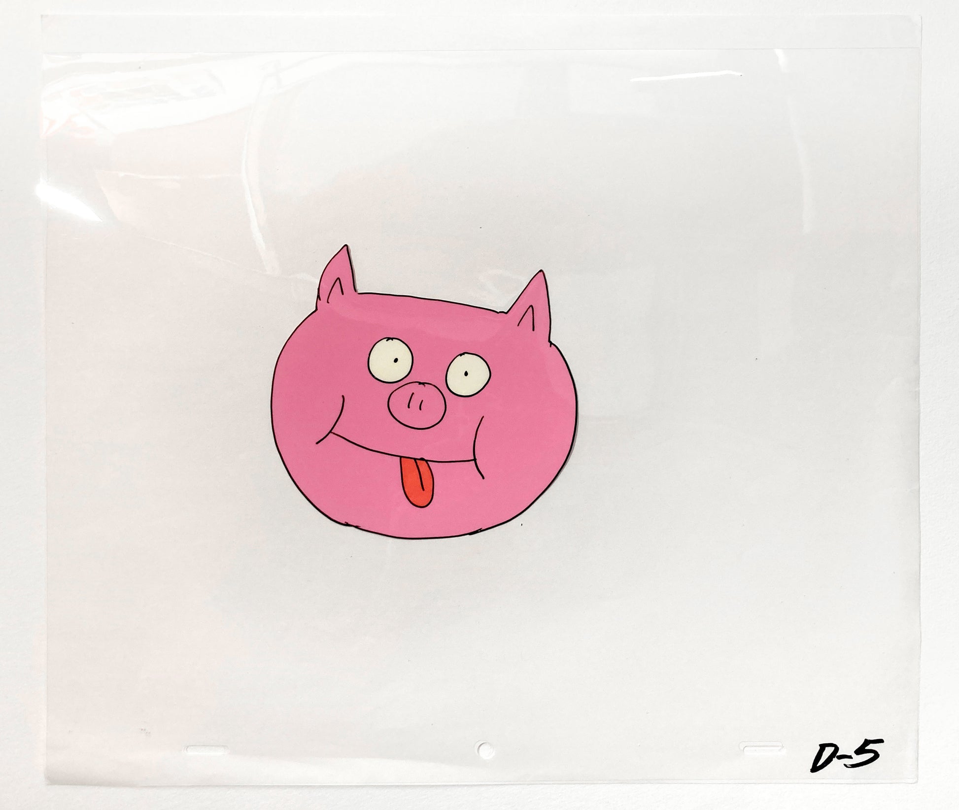 Keith Haring: Original Animation Cel «Sesame Street» (1980’s). The meeting of contemporary art and animation art. For sale on FLIP Gallery