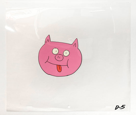 Keith Haring: Original Animation Cel «Sesame Street» (1980’s). The meeting of contemporary art and animation art. For sale on FLIP Gallery