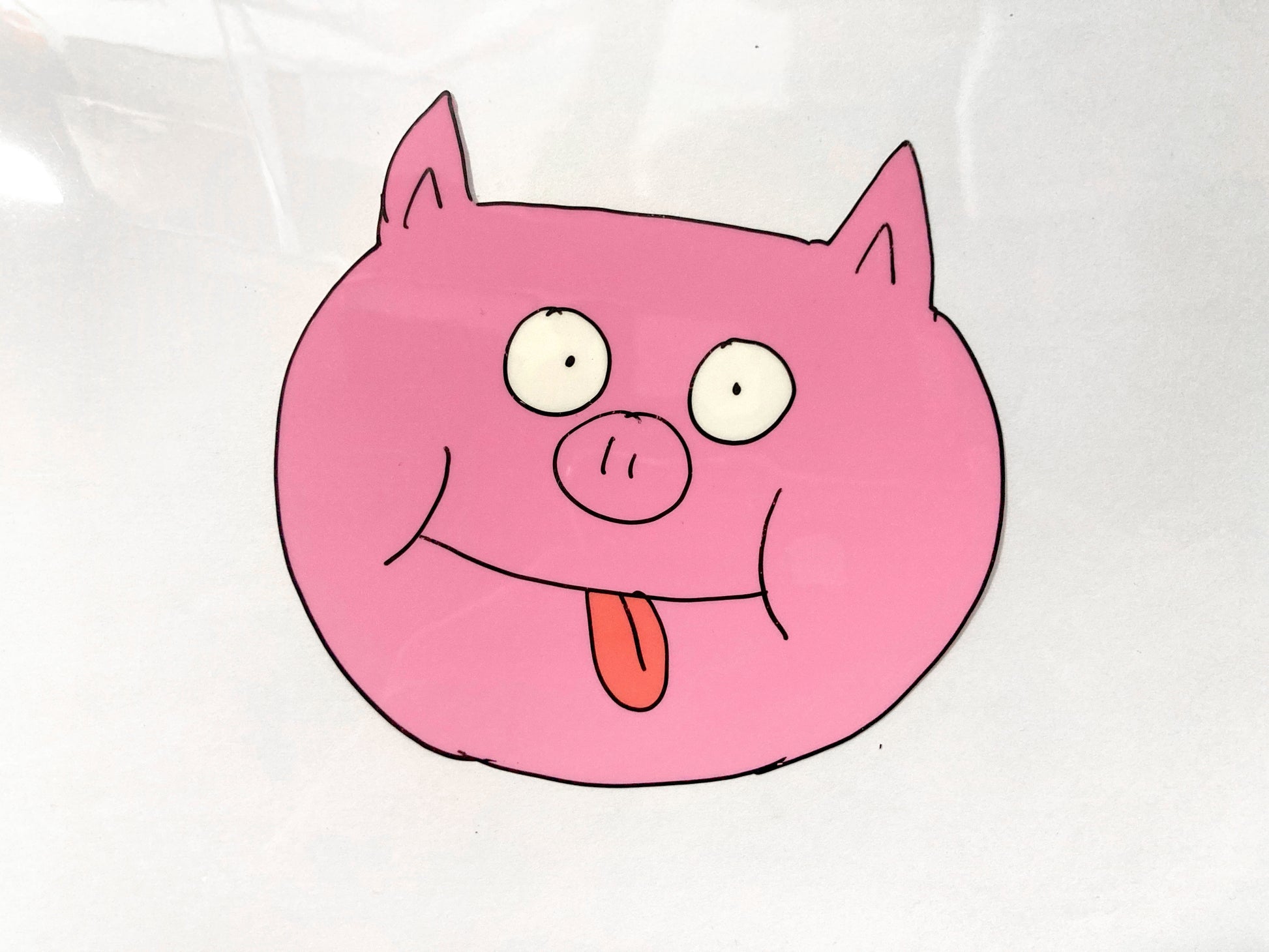 Keith Haring: Original Animation Cel «Sesame Street» (1980’s). The meeting of contemporary art and animation art. For sale on FLIP Gallery