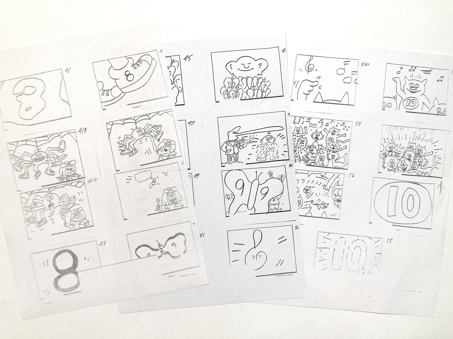 Keith Haring: Original Animation Cel «Sesame Street» (1980’s). The meeting of contemporary art and animation art. For sale on FLIP Gallery