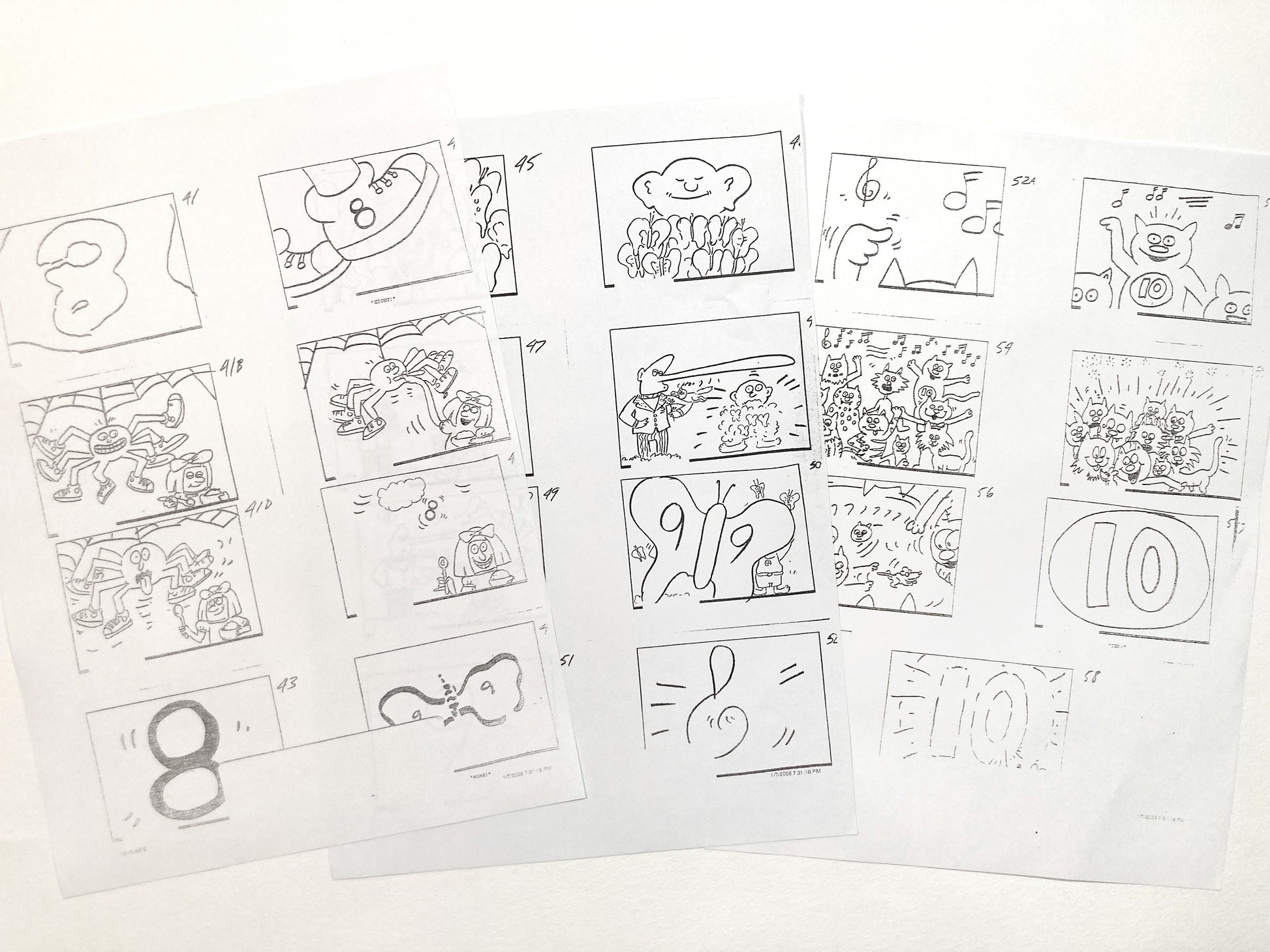 Keith Haring: Original Animation Cel «Sesame Street» (1980’s). The meeting of contemporary art and animation art. For sale on FLIP Gallery