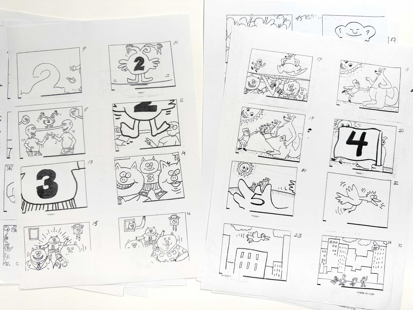 Keith Haring: Original Animation Cel «Sesame Street» (1980’s). The meeting of contemporary art and animation art. For sale on FLIP Gallery