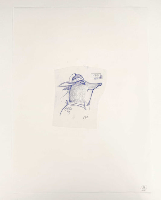 Kung Fu Panda - Original Character Development Illustration by H.B. "Buck" Lewis (DreamWorks, 2008). For sale on FLIP Gallery