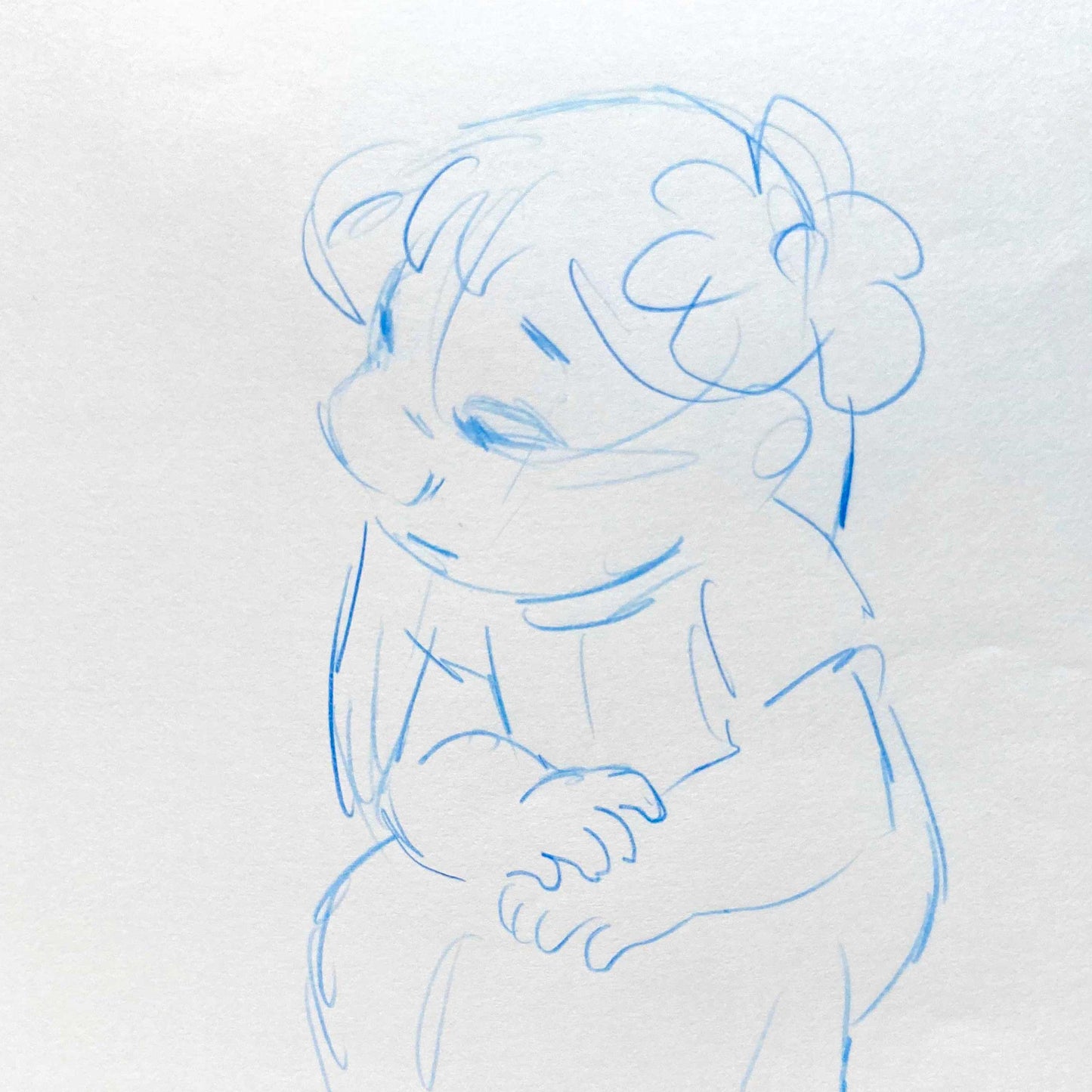 Original Animation Production Art from Lilo and Stitch