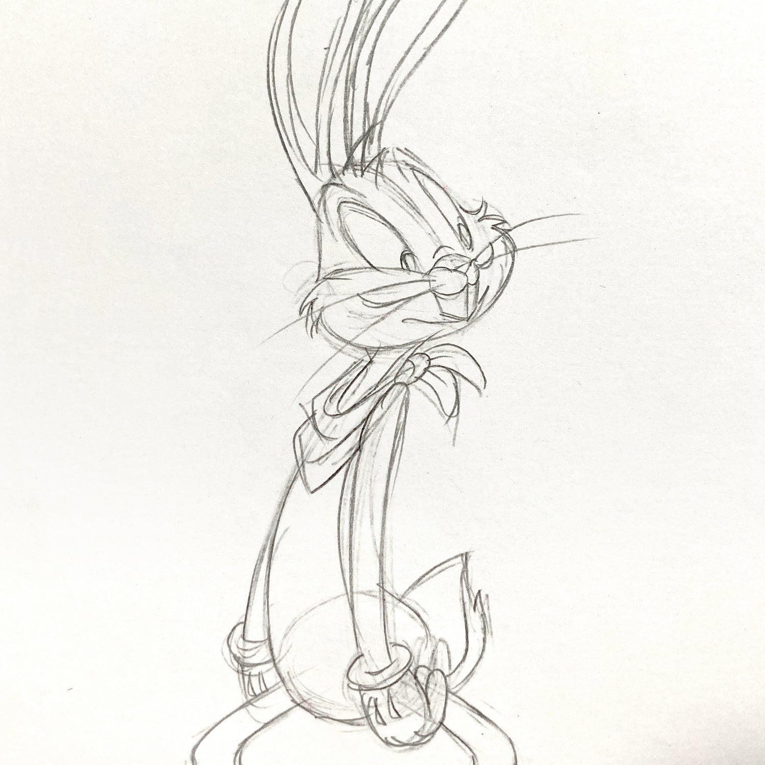 Wabbit A Looney Tunes - Bugs Bunny Original Production used Animation Drawing (2015). For sale on FLIP Gallery