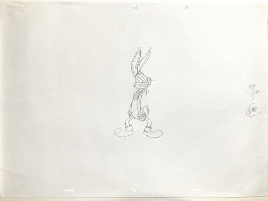 Wabbit A Looney Tunes - Bugs Bunny Original Production used Animation Drawing (2015). For sale on FLIP Gallery