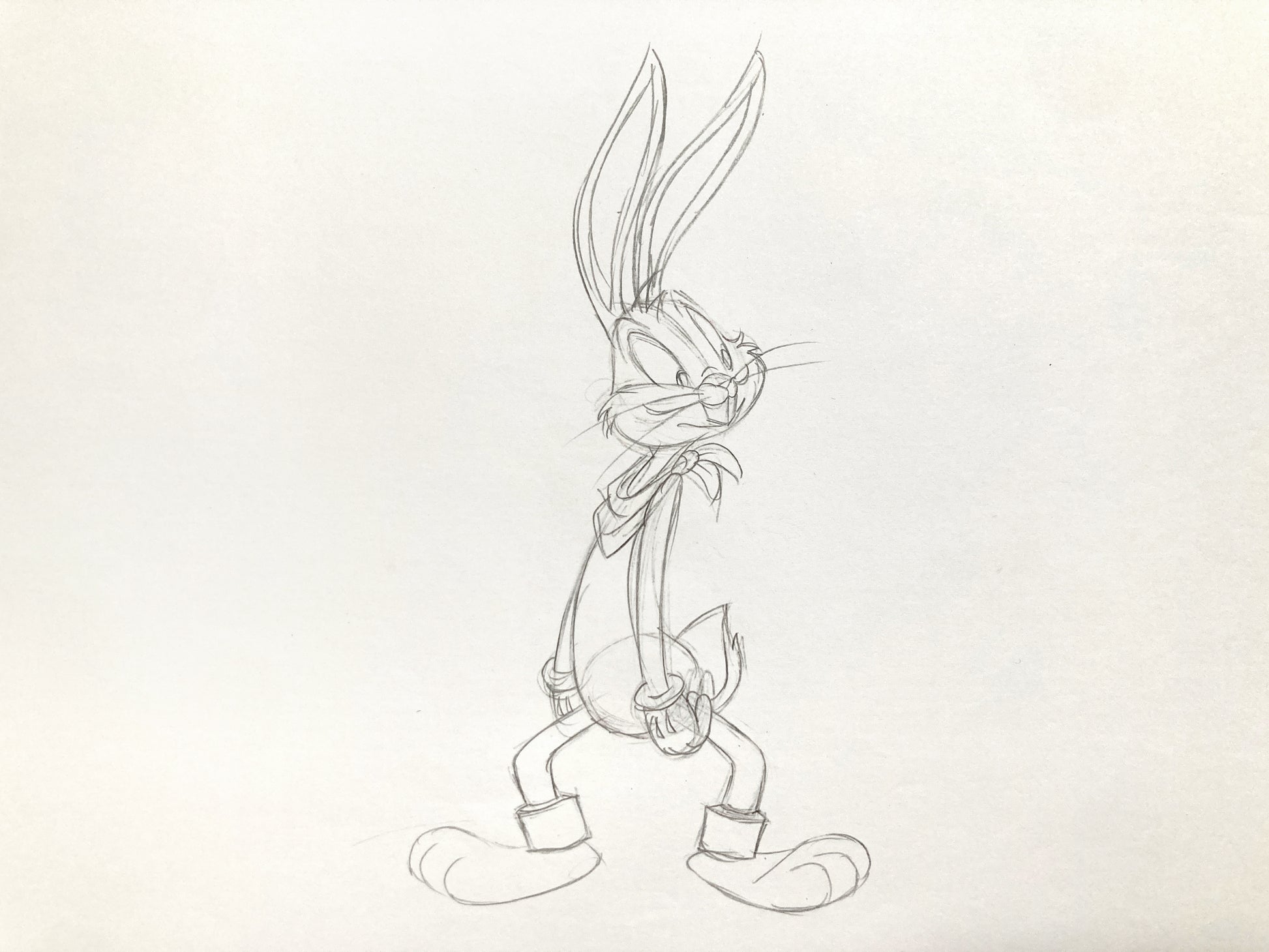 Wabbit A Looney Tunes - Bugs Bunny Original Production used Animation Drawing (2015). For sale on FLIP Gallery