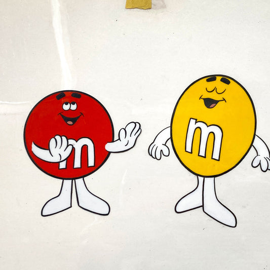 M&M’s : 2 Original Vintage and Rare M&M’s Advertising Cels (1970s). For sale on FLIP Gallery