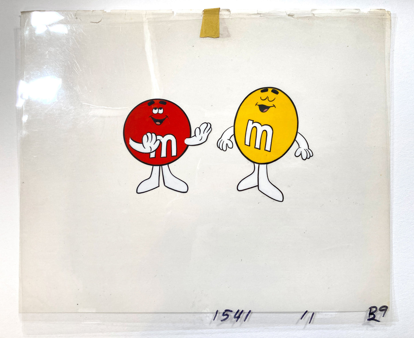 M&M’s : 2 Original Vintage and Rare M&M’s Advertising Cels (1970s). For sale on FLIP Gallery