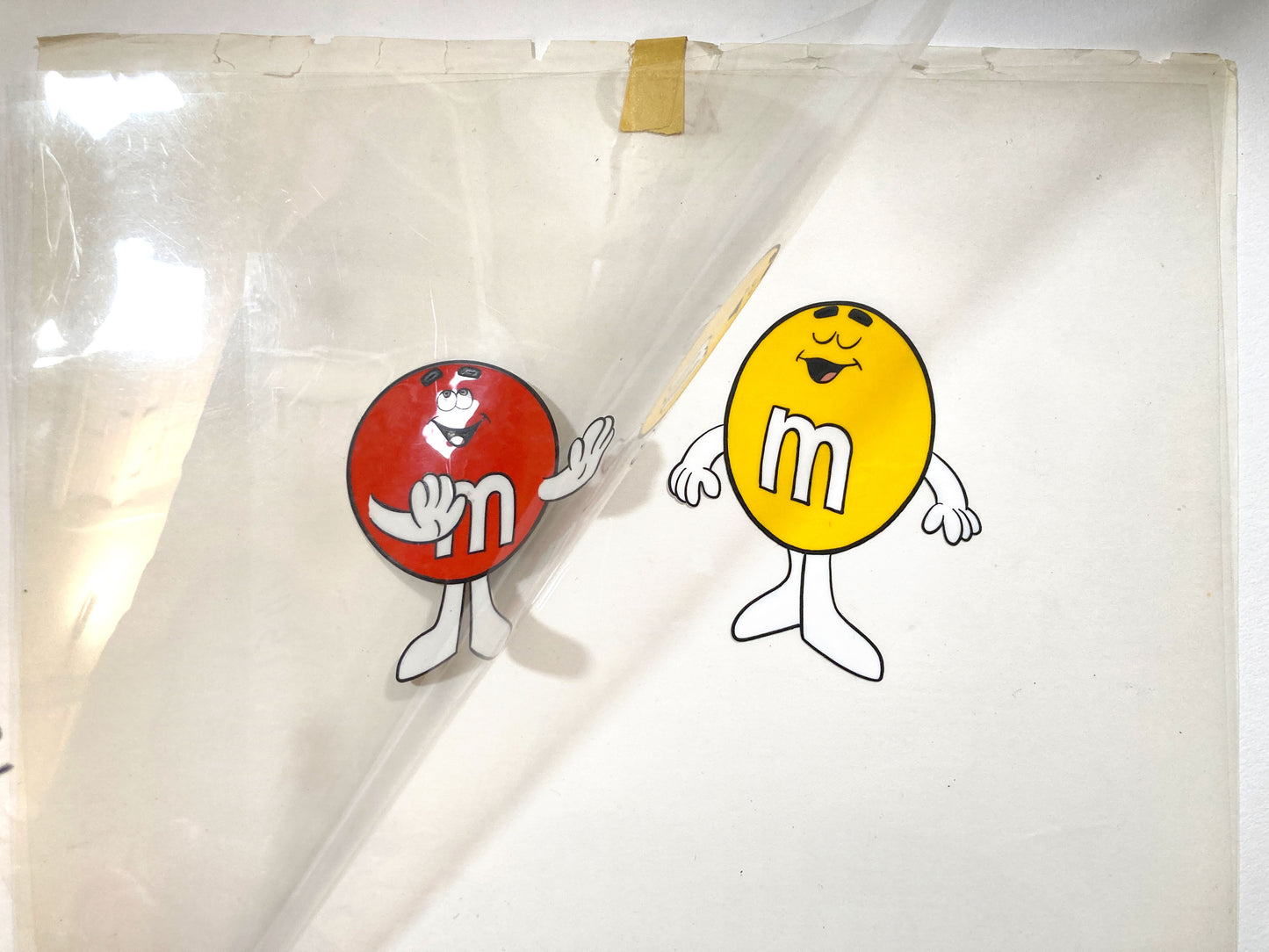 M&M’s : 2 Original Vintage and Rare M&M’s Advertising Cels (1970s). For sale on FLIP Gallery