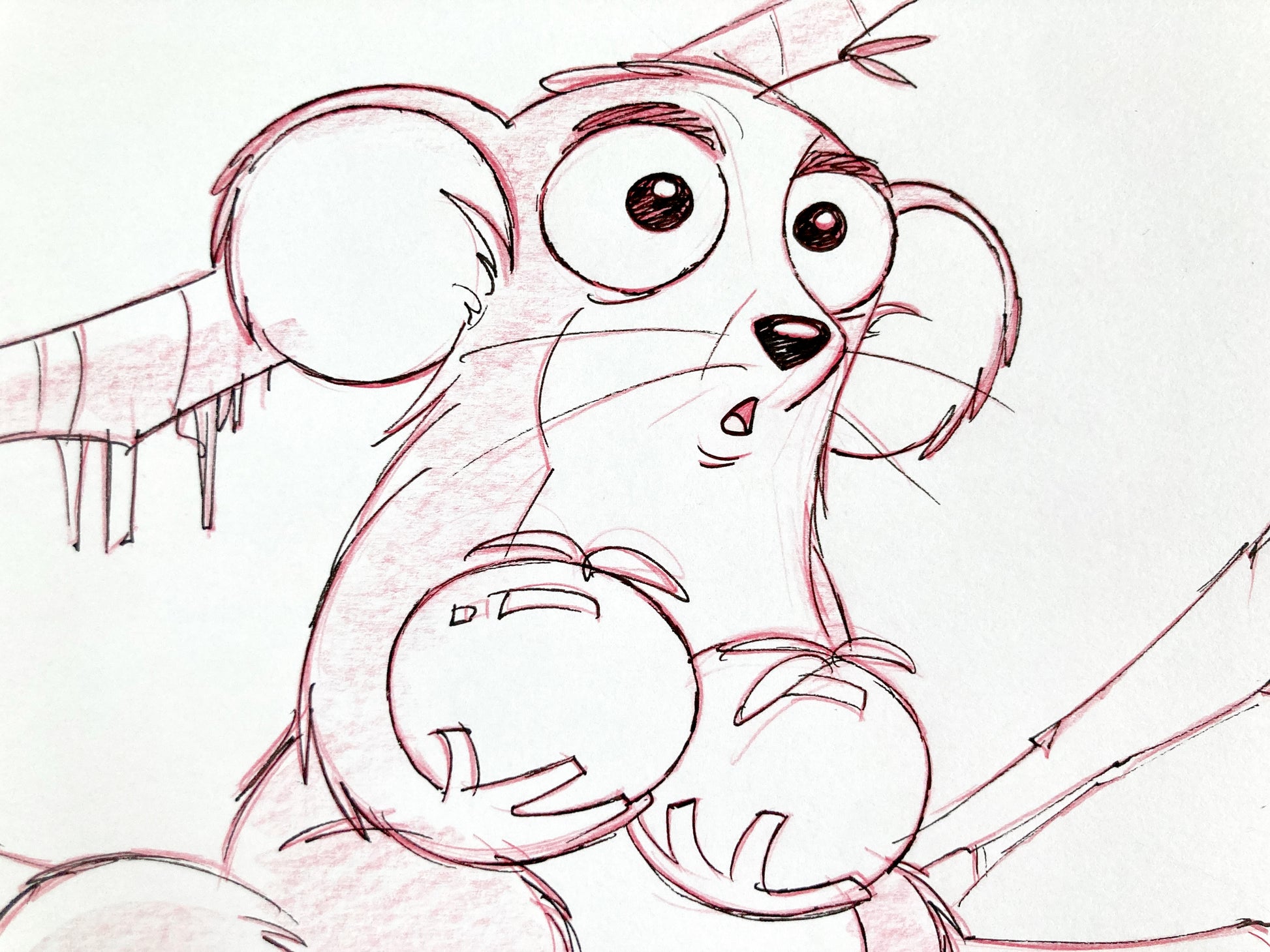 Madagascar : Original Production Used Storyboard Art Signed (DreamWorks, 2005). For sale on FLIP Gallery