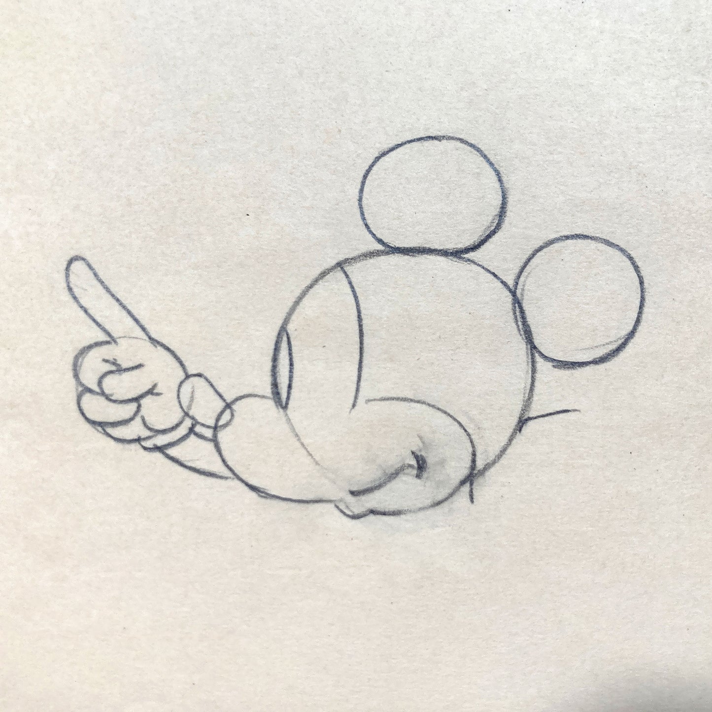 Mickey Mouse Original Animation Drawing (Walt Disney, 1930s). For sale on FLIP Gallery