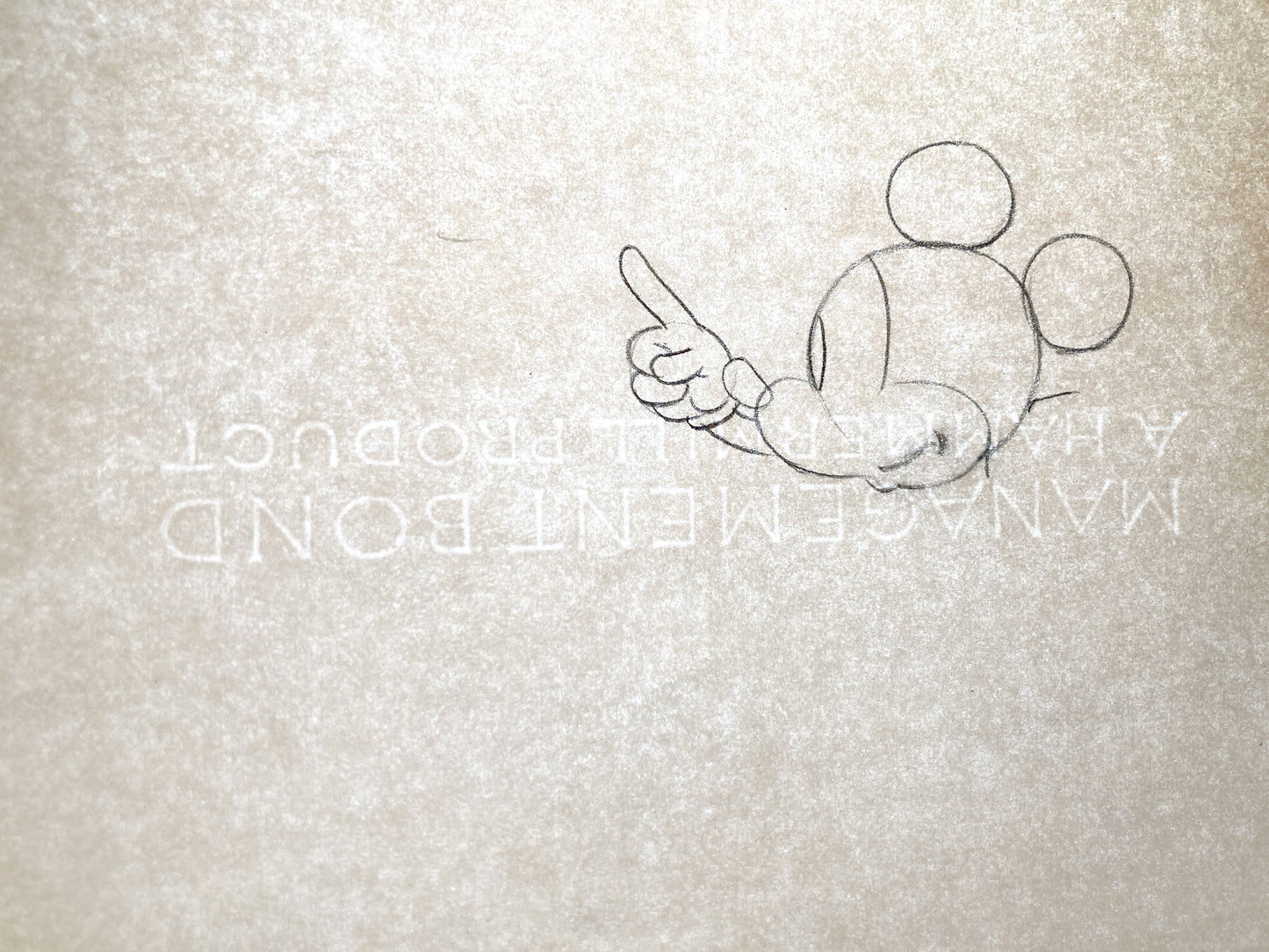 Mickey Mouse Original Animation Drawing (Walt Disney, 1930s). For sale on FLIP Gallery