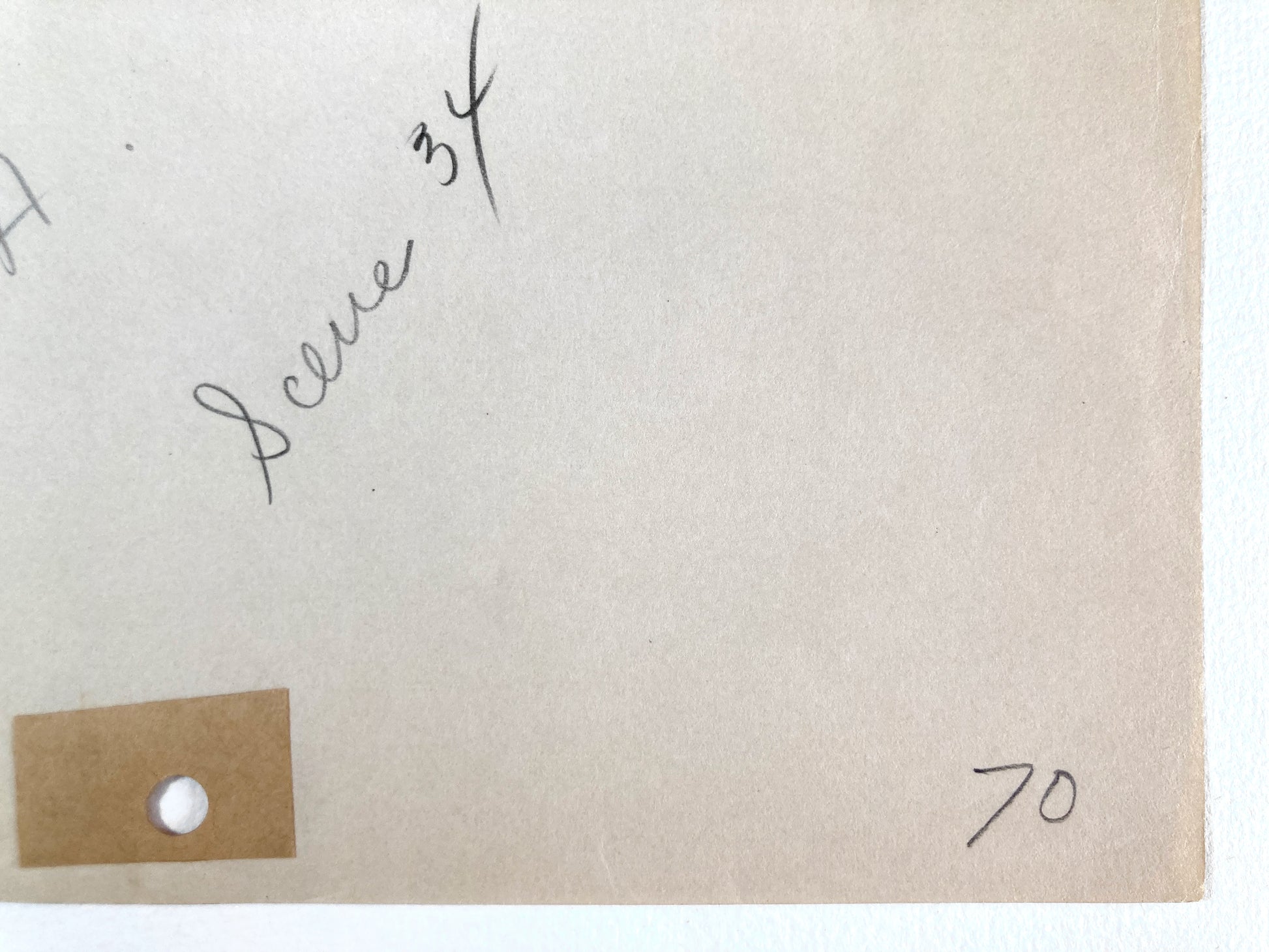 Shanghaied Original Production Used Animation Drawing of Mickey Mouse (Walt Disney, 1934). For sale on FLIP Gallery