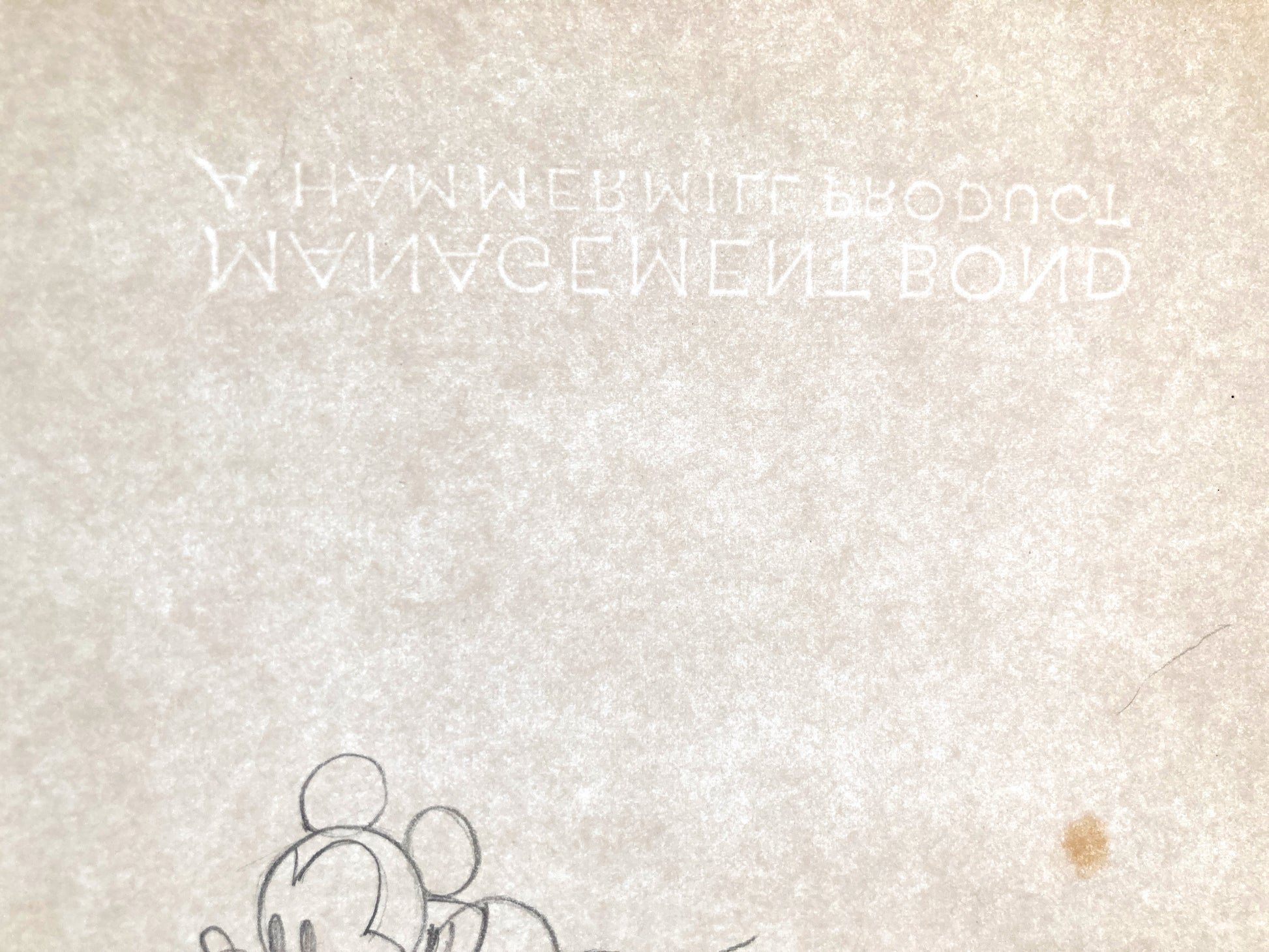 Shanghaied Original Production Used Animation Drawing of Mickey Mouse (Walt Disney, 1934). For sale on FLIP Gallery
