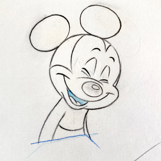 Mickey Mouse - Original Production Used Animation Drawing of Tv Commercial (Walt Disney, 1980s-90s). For sale on FLIP Gallery