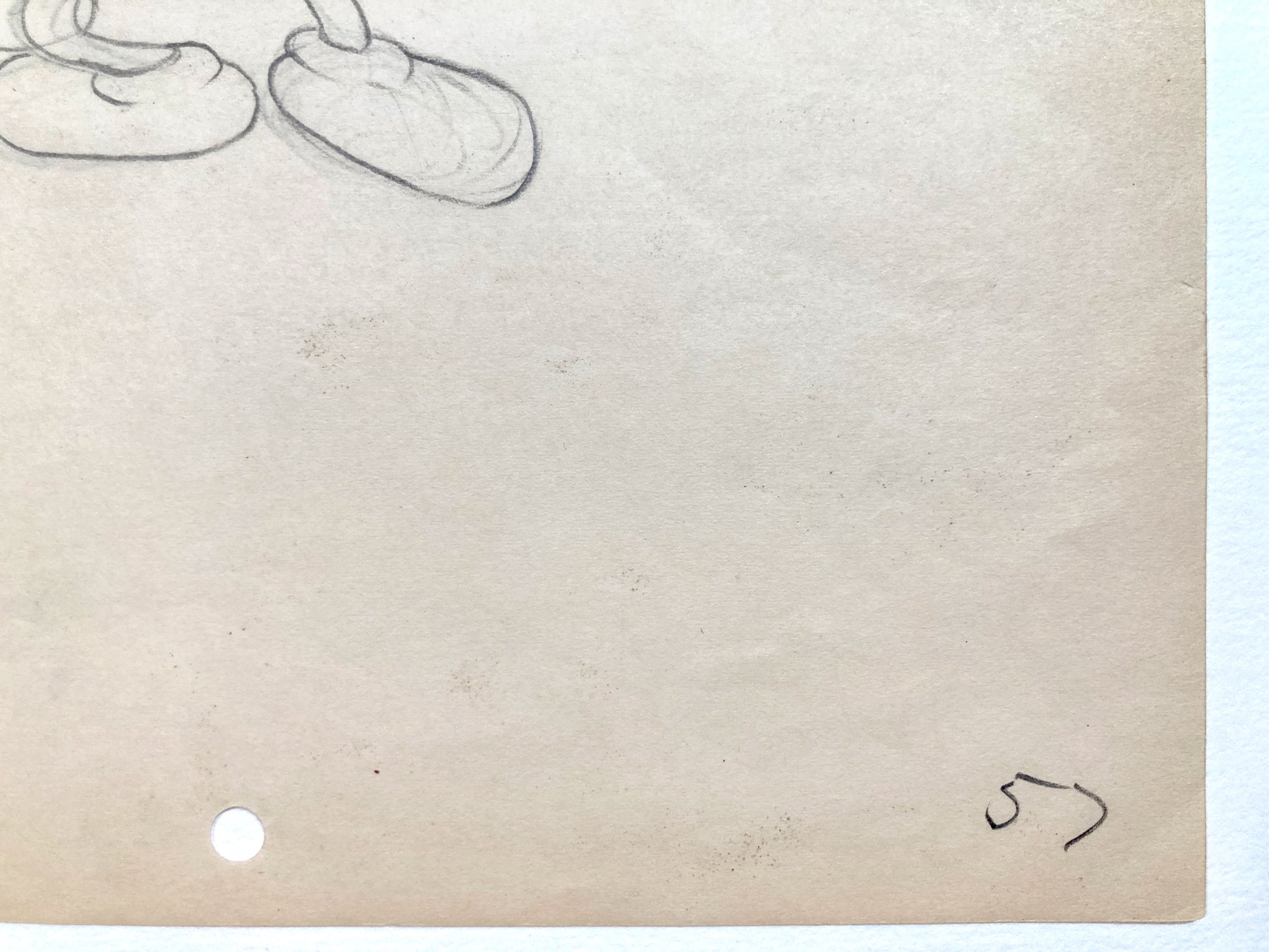 Shanghaied : Vintage Mickey Mouse Original Animation Production Art Drawing (Walt Disney, 1934). For sale on FLIP Gallery