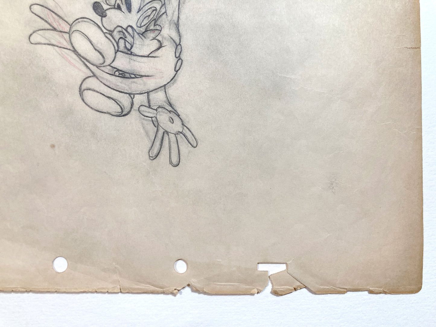 Mickey's Circus Mickey Mouse Original Animation Drawing (Walt Disney, 1936). For sale on FLIP Gallery