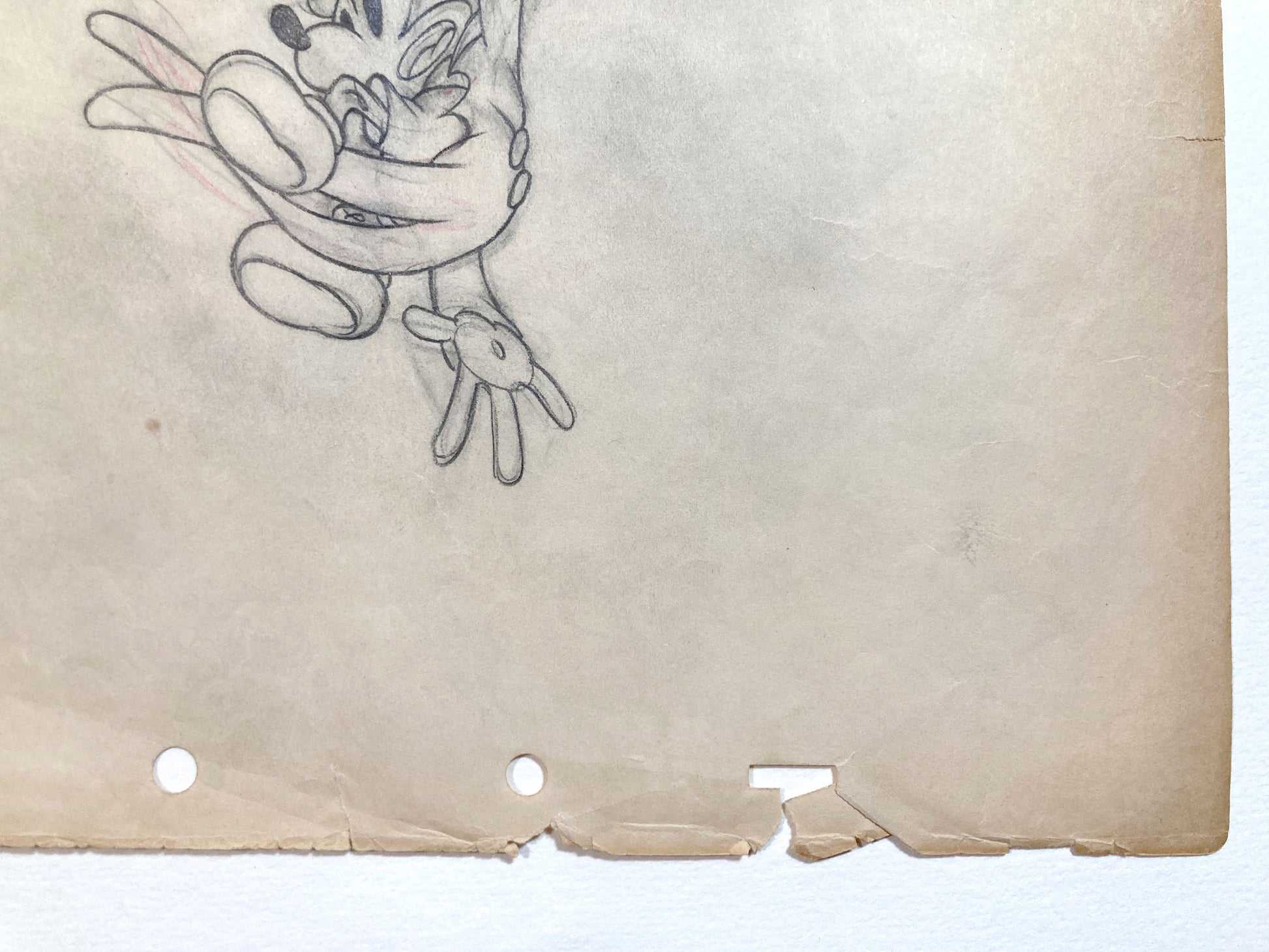 Mickey's Circus Mickey Mouse Original Animation Drawing (Walt Disney, 1936). For sale on FLIP Gallery