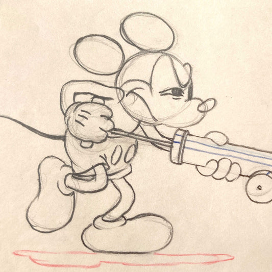 Original Animation Art of Mickey Mouse from 1935