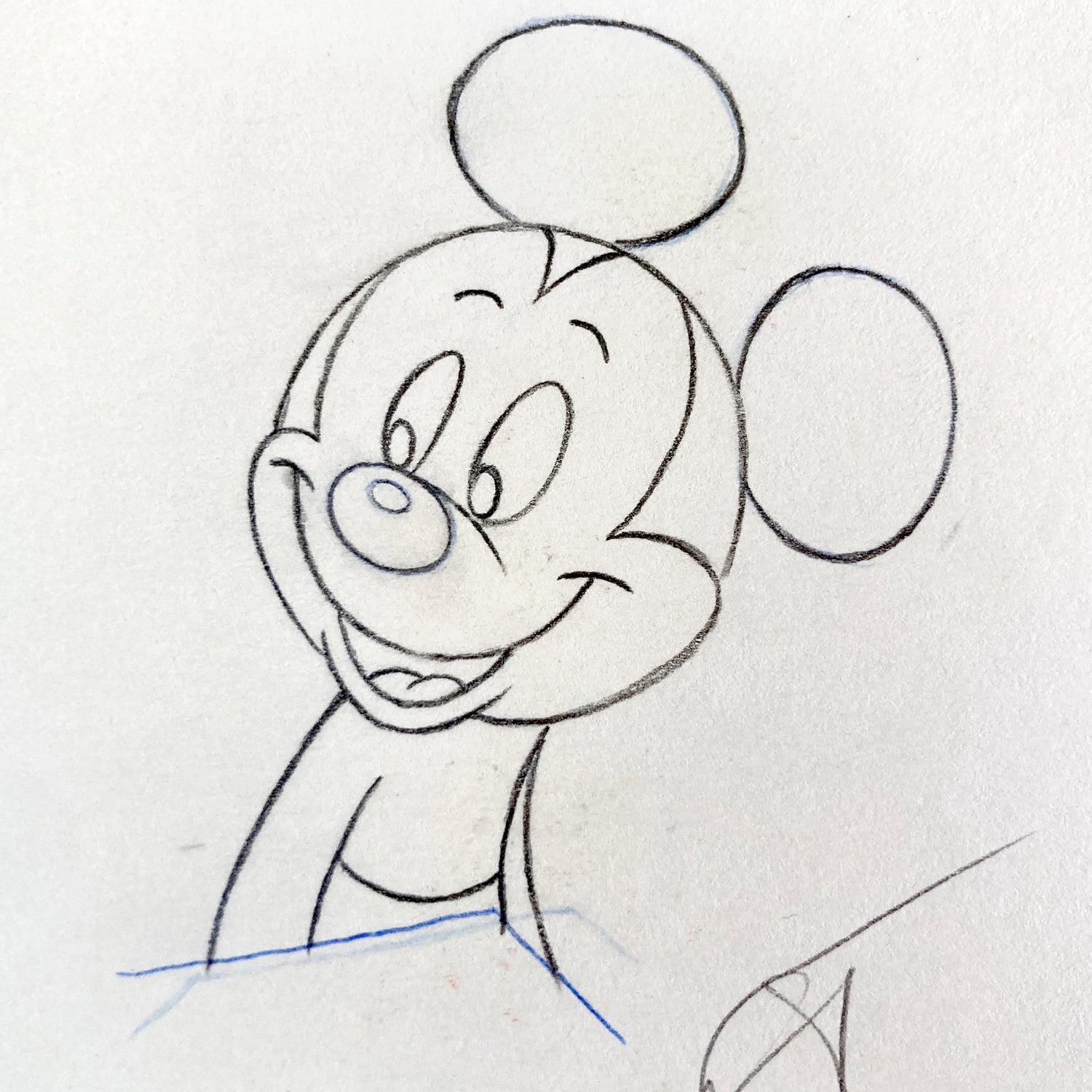Mickey Mouse - Original Production Used Animation Drawing of Tv Commercial (Walt Disney, 1980s-90s). For sale on FLIP Gallery