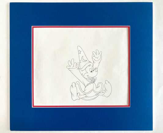 Walt Disney Home Video : Mickey Mouse Commercial Original Production Drawing (Walt Disney, 1985). For sale on FLIP Gallery