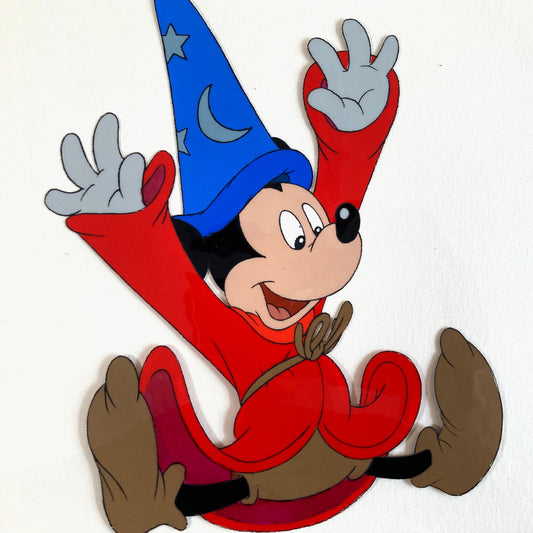 Walt Disney Home Video : Mickey Mouse Commercial Original Production Cel ! (Walt Disney, 1985). For sale on FLIP Gallery.